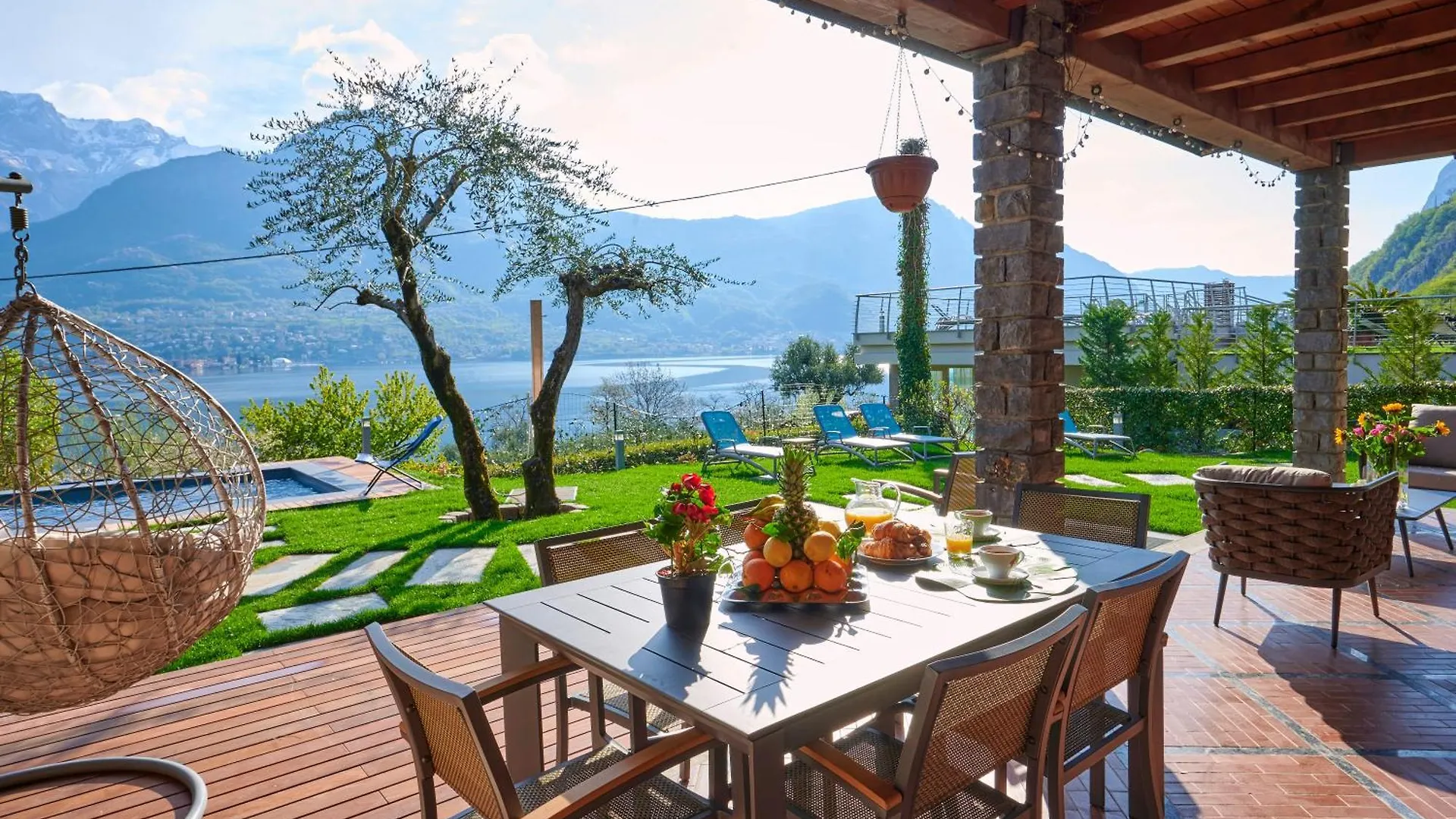 Villa Vittoria With Private Heated Pool & Shared Sauna - Bellagio Village Residence Oliveto Lario